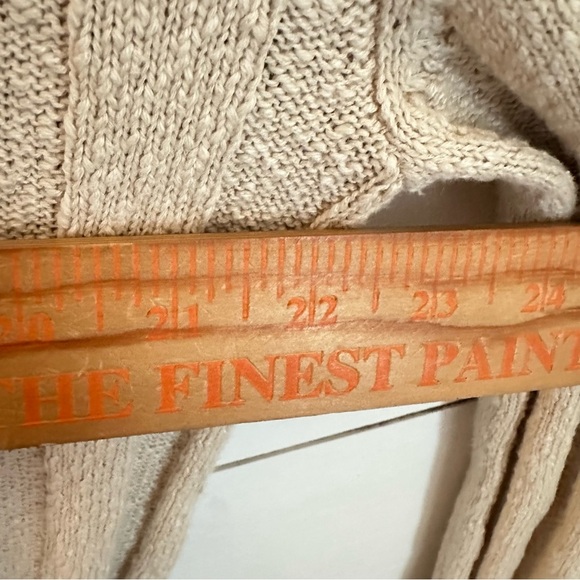 FREE PEOPLE L Wanda rib cowl neck woman Natural stretch oversized maxi dress - Picture 12 of 15